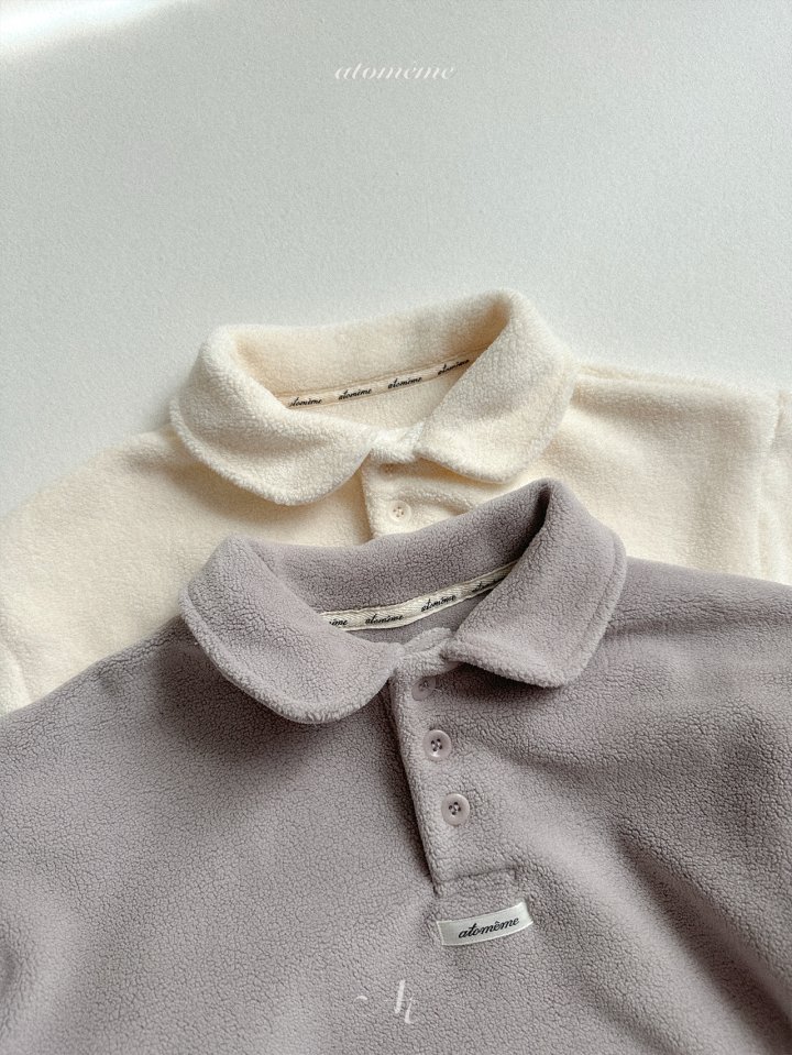 Atomeme - Korean Baby Fashion - #smilingbaby - Snow Collar Tee - 6