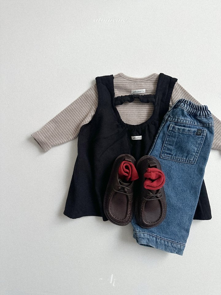 Atomeme - Korean Baby Fashion - #smilingbaby - Rosie One-piece - 12