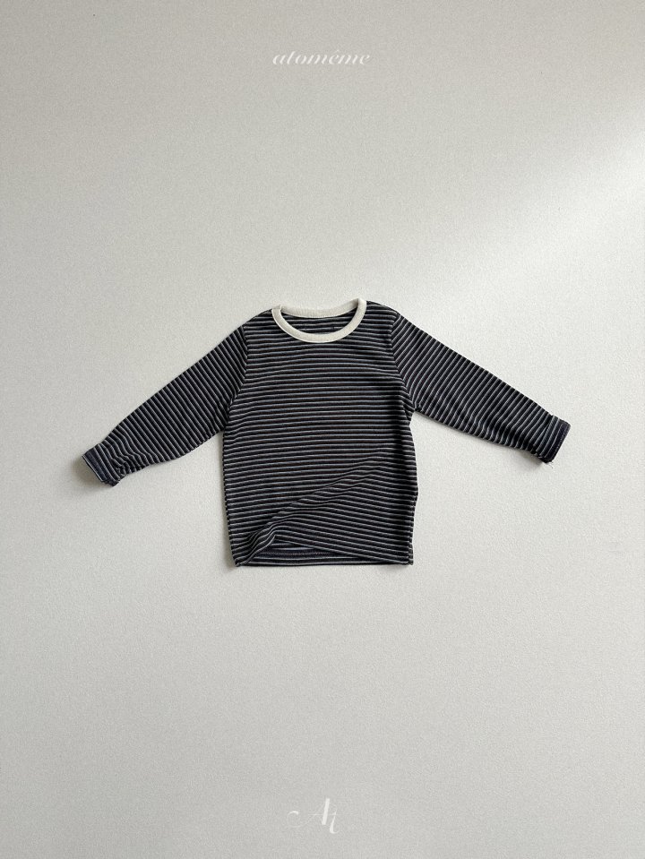Atomeme - Korean Baby Fashion - #smilingbaby - Koha Stripe Tee - 8