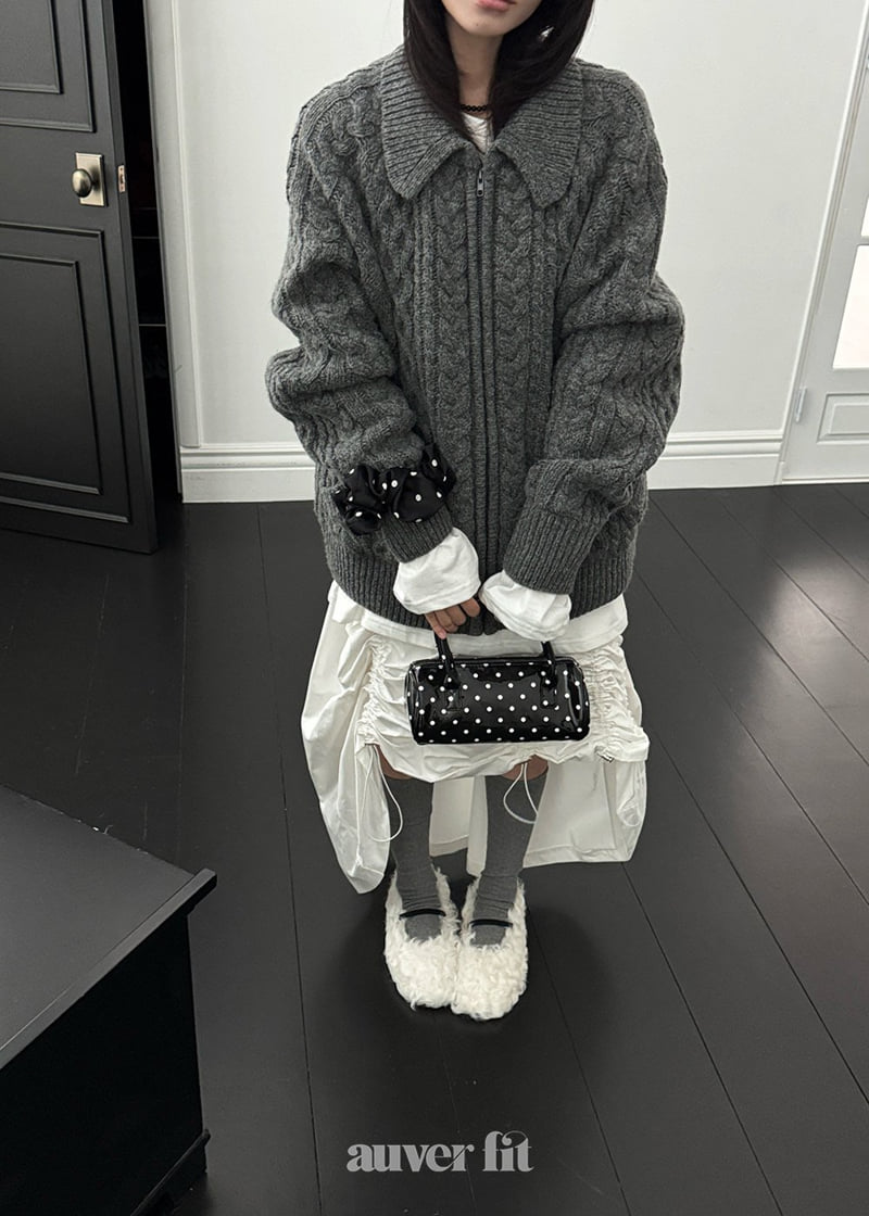 Auver_Fit - Korean Women Fashion - #pursuepretty - Cable Knit Jumper - 5