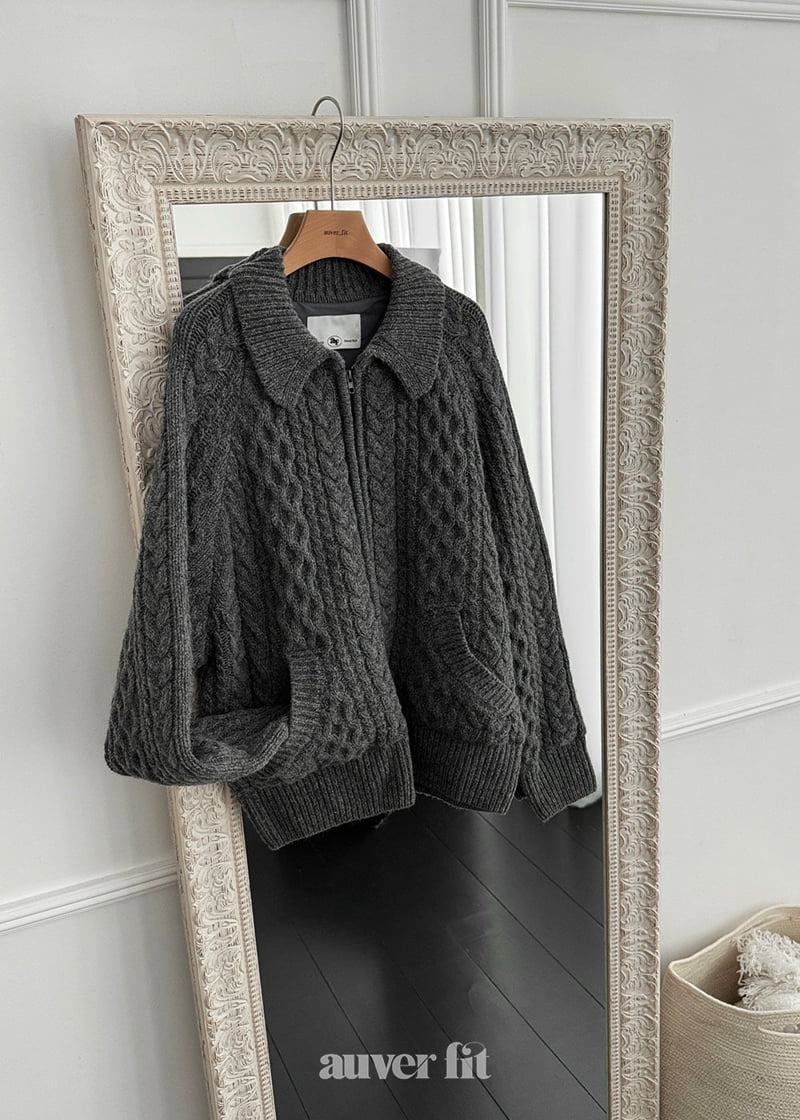 Auver_Fit - Korean Women Fashion - #shopsmall - Cable Knit Jumper - 8