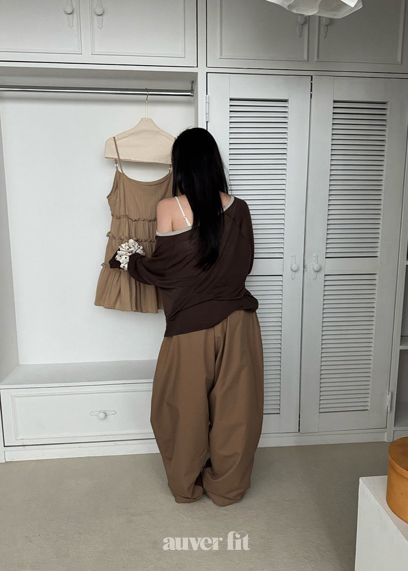 Auver_Fit - Korean Women Fashion - #shopsmall - Diagonal Cargo Pants - 5