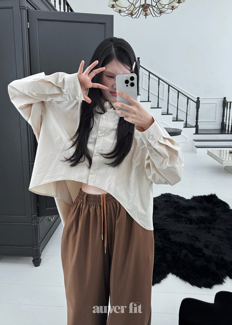 Auver_Fit - Korean Women Fashion - #womensfashion - Stripe Big Pants