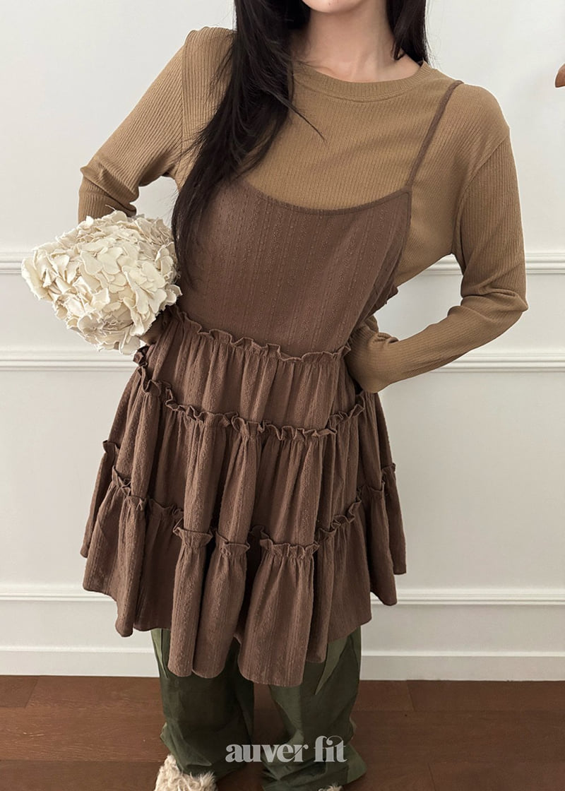 Auver_Fit - Korean Women Fashion - #womensfashion - Tabi Fleece One-Piece - 11
