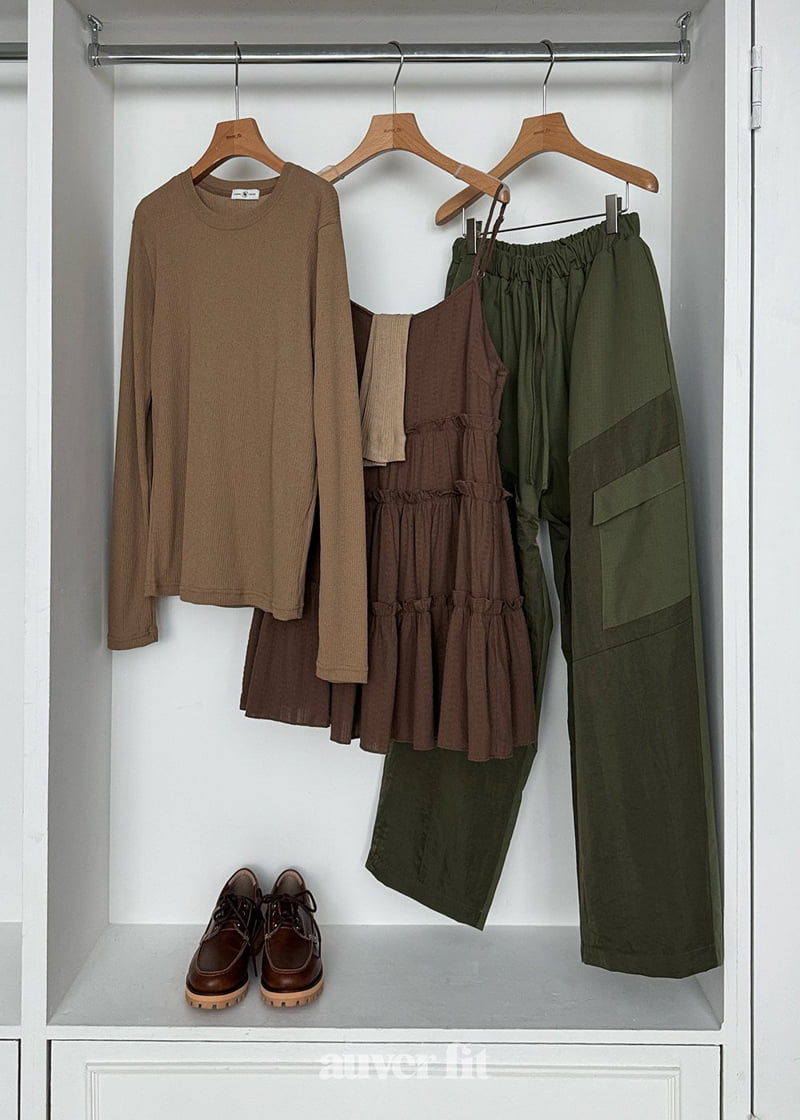 Auver_Fit - Korean Women Fashion - #womensfashion - Diagonal Cargo Pants - 11