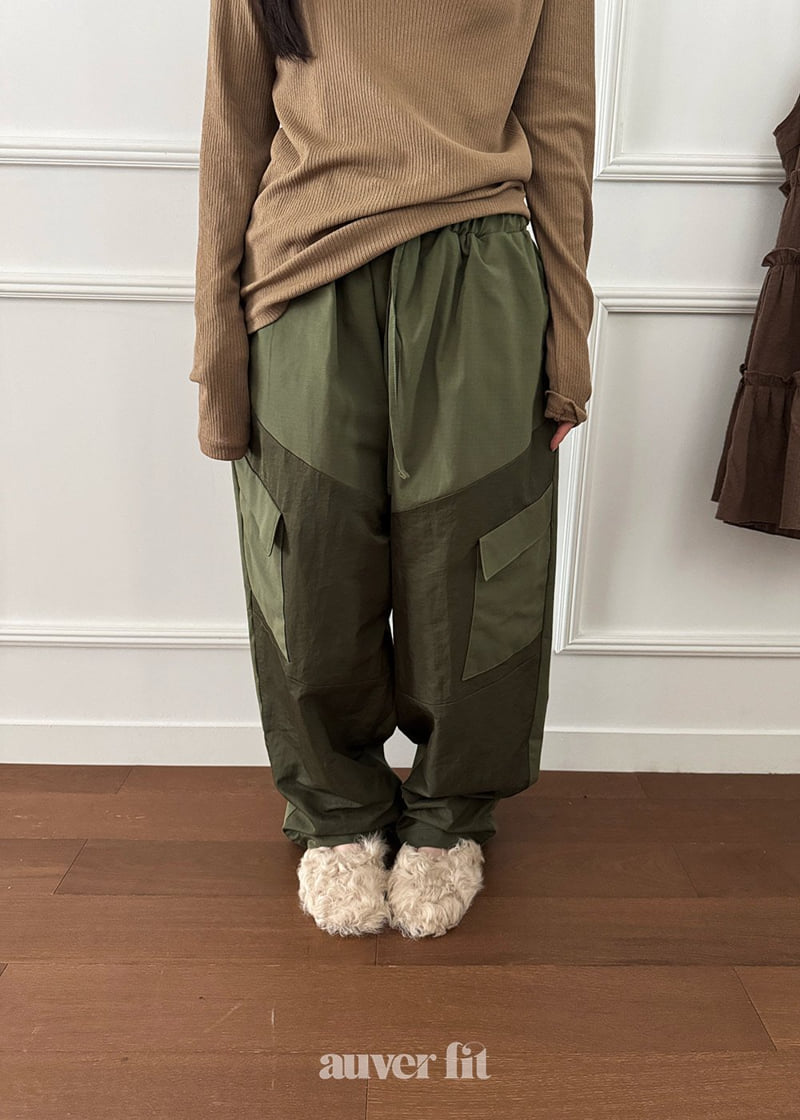 Auver_Fit - Korean Women Fashion - #womensfashion - Diagonal Cargo Pants - 9
