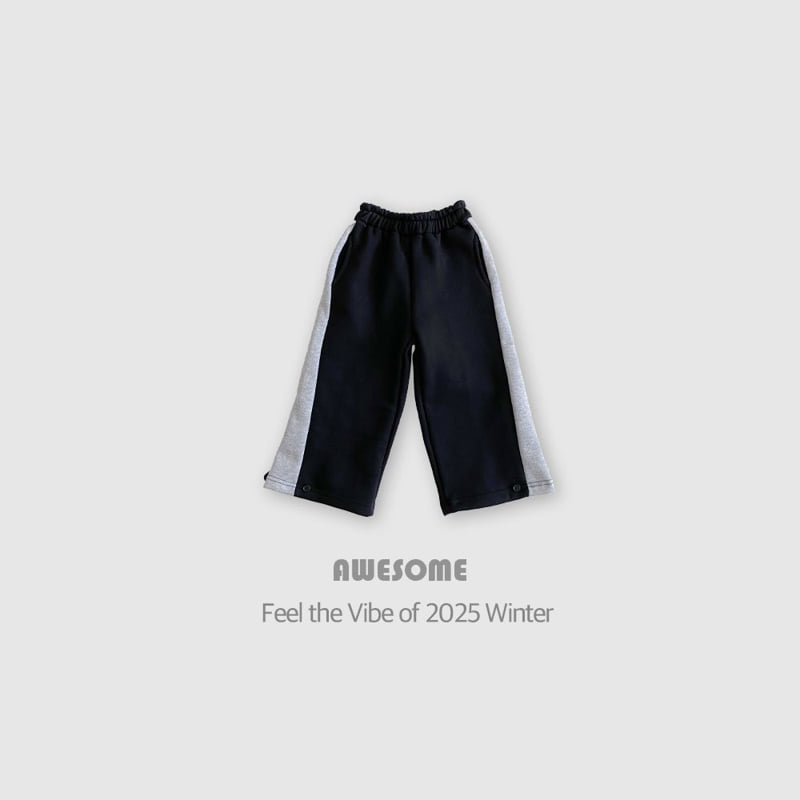 Awesome Bebe - Korean Children Fashion - #Kfashion4kids - Button Wide Pants - 5