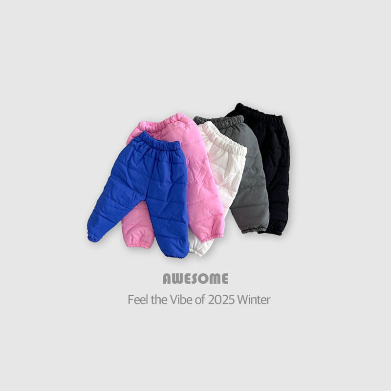 Awesome Bebe - Korean Children Fashion - #Kfashion4kids - Sledding Padded Pants 