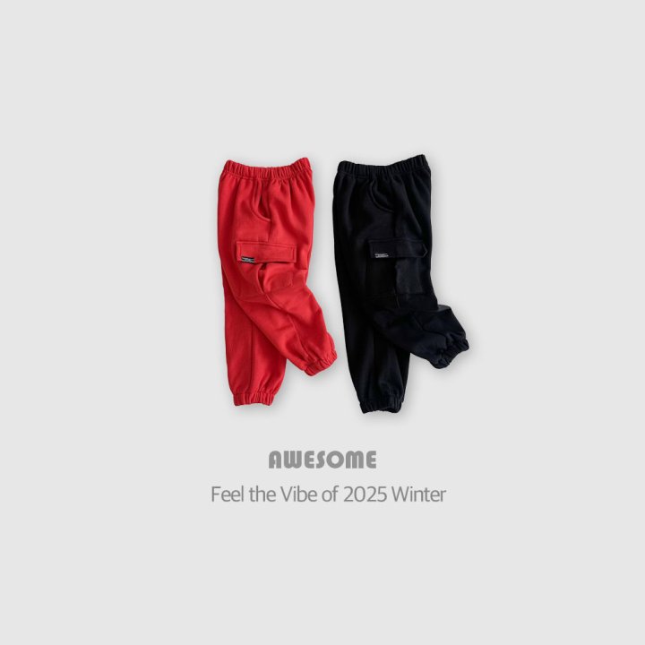Awesome Bebe - Korean Children Fashion - #Kfashion4kids - Mex Cargo Jogger Pants - 6