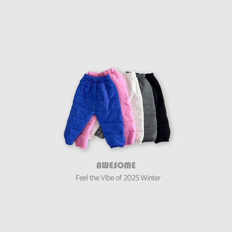 Awesome Bebe - Korean Children Fashion - #childofig - Sledding Padded Pants  - 9