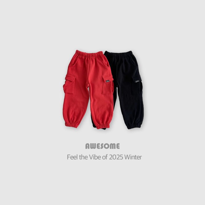 Awesome Bebe - Korean Children Fashion - #childofig - Mex Cargo Jogger Pants - 12