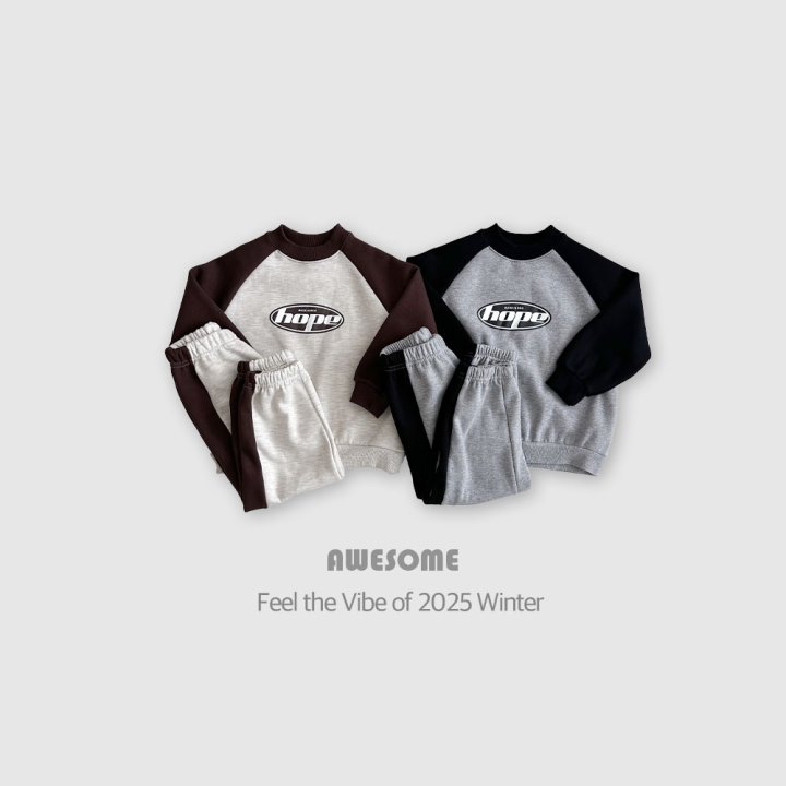 Awesome Bebe - Korean Children Fashion - #childofig - Hope Raglan Set