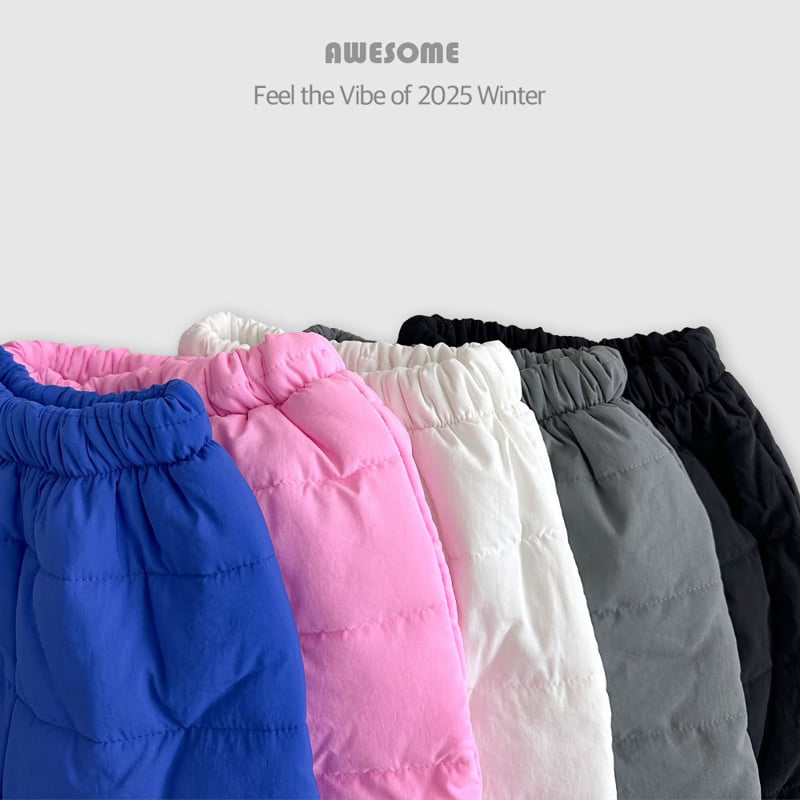 Awesome Bebe - Korean Children Fashion - #childrensboutique - Sledding Padded Pants  - 10