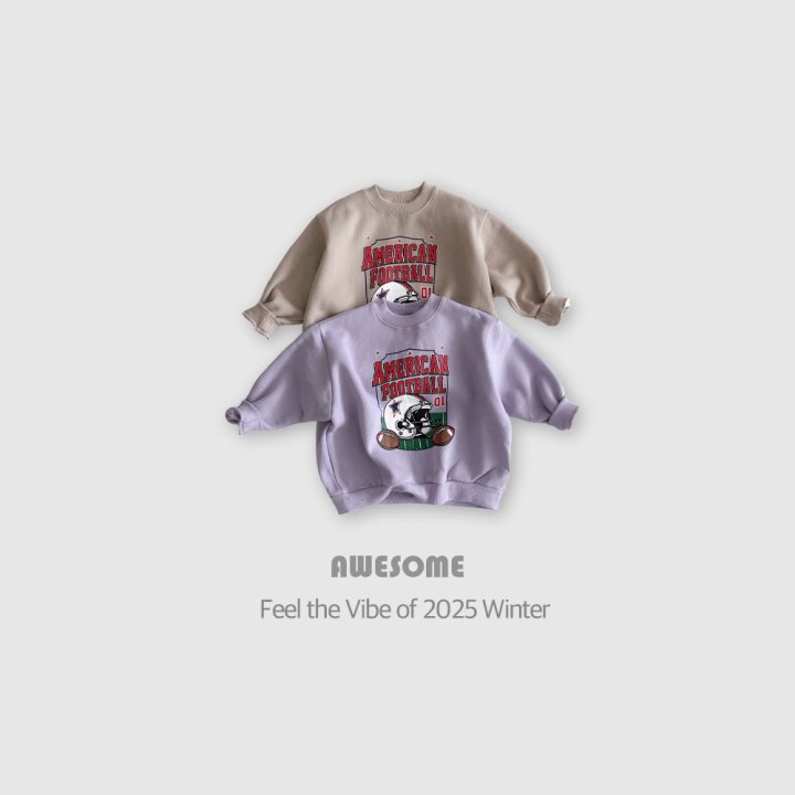 Awesome Bebe - Korean Children Fashion - #childrensboutique - American Brushed Sweatshirt - 6