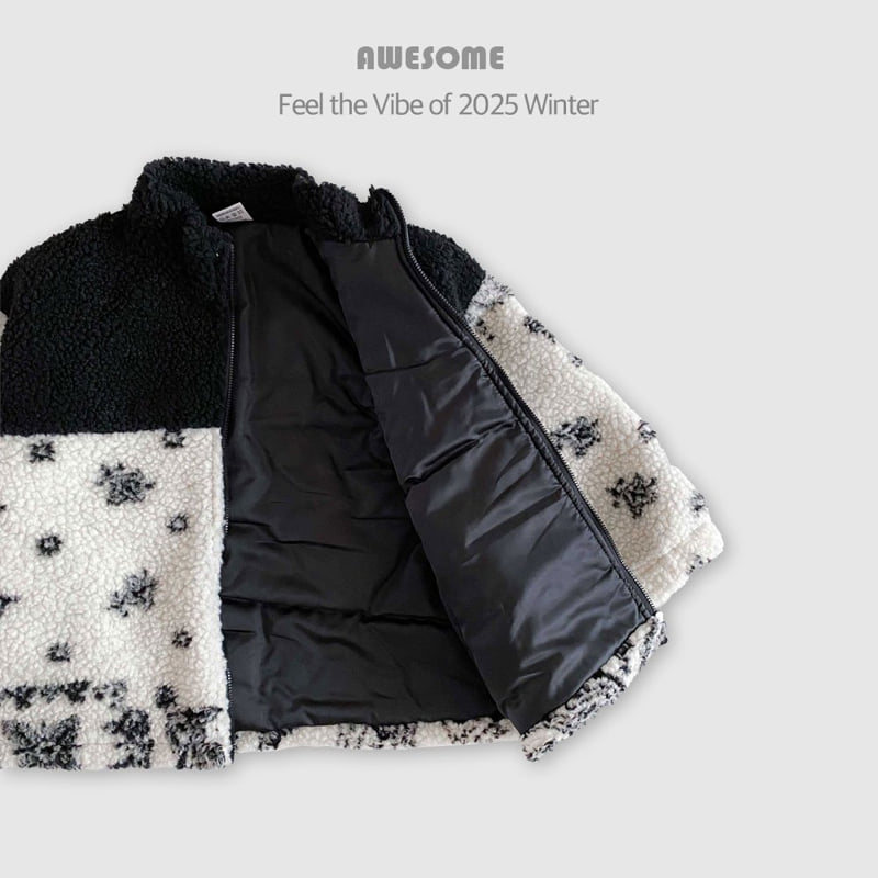 Awesome Bebe - Korean Children Fashion - #designkidswear - Paisley Fleece Jumper - 6