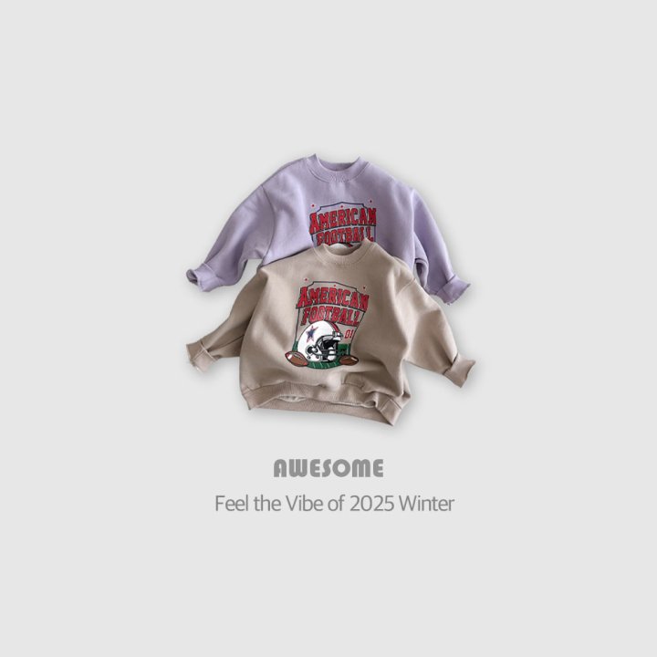 Awesome Bebe - Korean Children Fashion - #designkidswear - American Brushed Sweatshirt - 7
