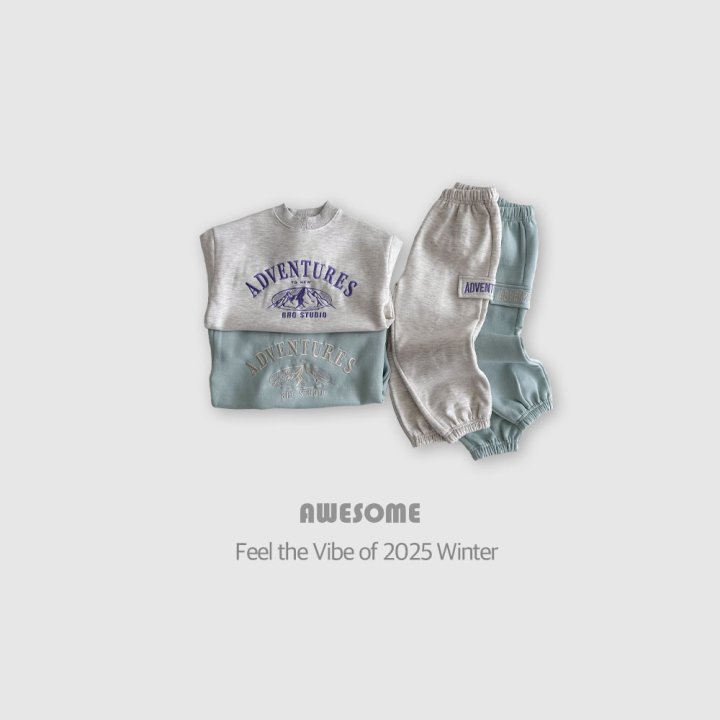 Awesome Bebe - Korean Children Fashion - #designkidswear - Adventure Embroidery Set