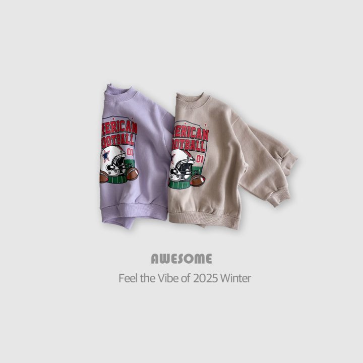 Awesome Bebe - Korean Children Fashion - #discoveringself - American Brushed Sweatshirt - 8
