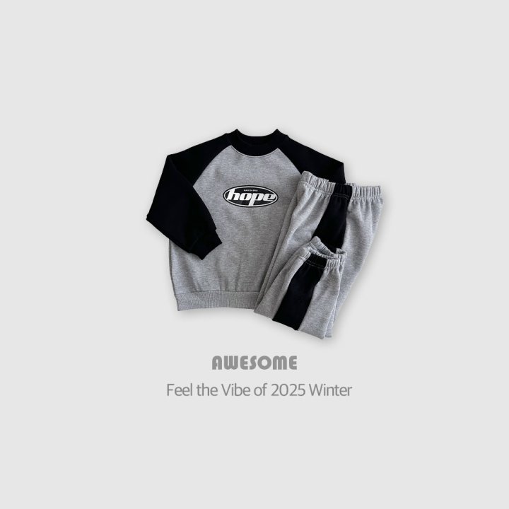 Awesome Bebe - Korean Children Fashion - #designkidswear - Hope Raglan Set - 4