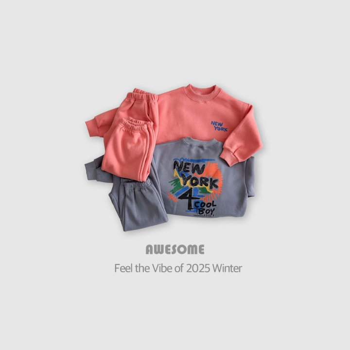 Awesome Bebe - Korean Children Fashion - #discoveringself - Painting New York Set - 3