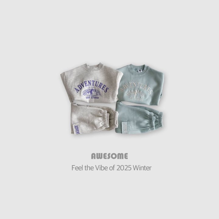 Awesome Bebe - Korean Children Fashion - #discoveringself - Adventure Embroidery Set - 2