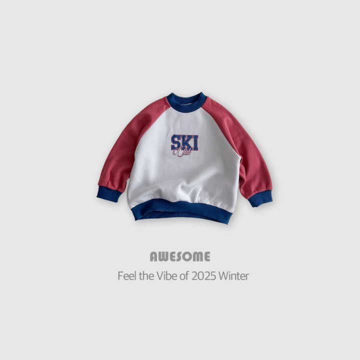 Awesome Bebe - Korean Children Fashion - #fashionkids - Ski Club Brushed Sweatshirt - 8