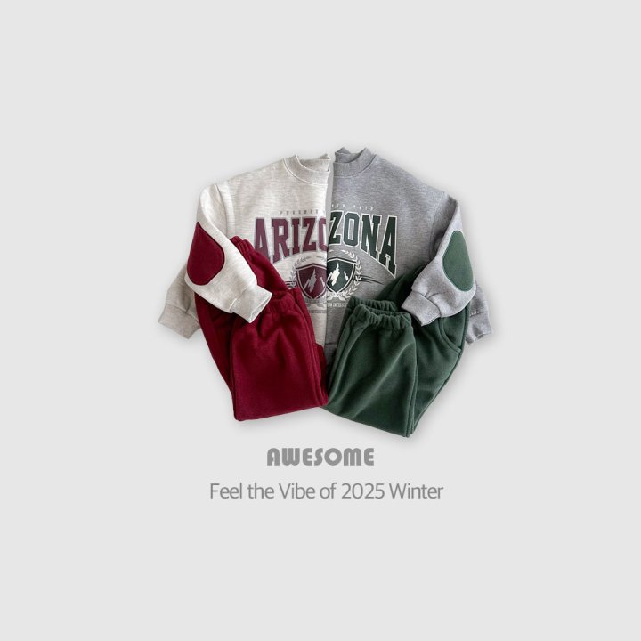 Awesome Bebe - Korean Children Fashion - #fashionkids - Arizona Round Patch Set - 2