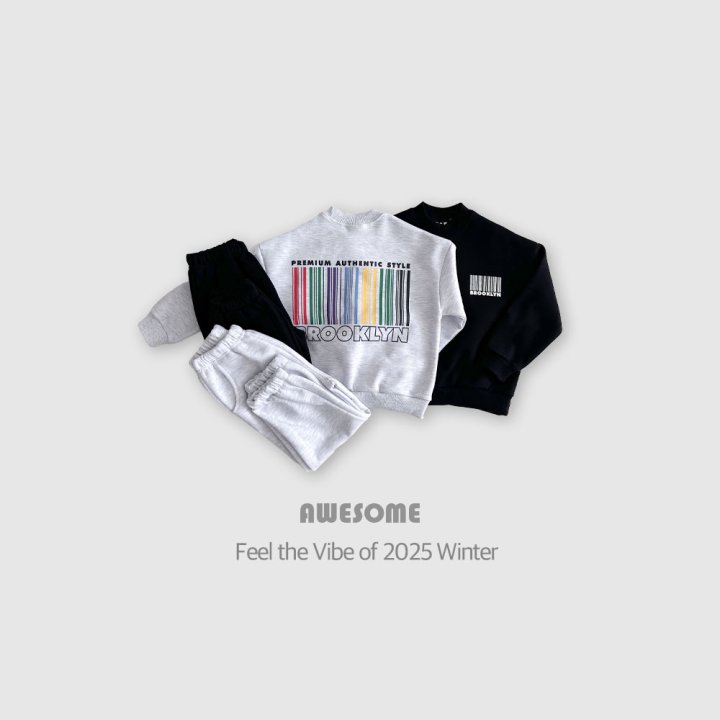 Awesome Bebe - Korean Children Fashion - #kidsshorts - Rainbow Barcode Set