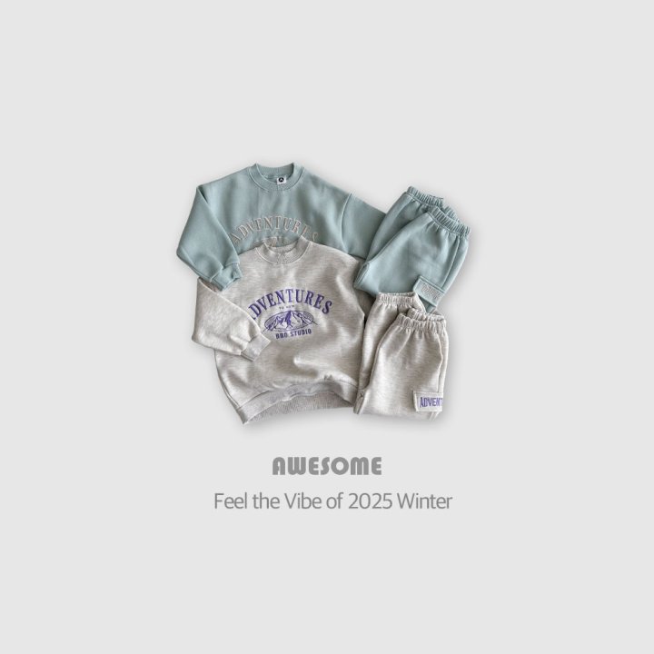 Awesome Bebe - Korean Children Fashion - #kidsstore - Adventure Embroidery Set - 5