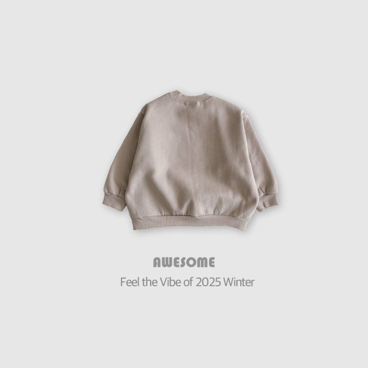Awesome Bebe - Korean Children Fashion - #kidzfashiontrend - American Brushed Sweatshirt - 12