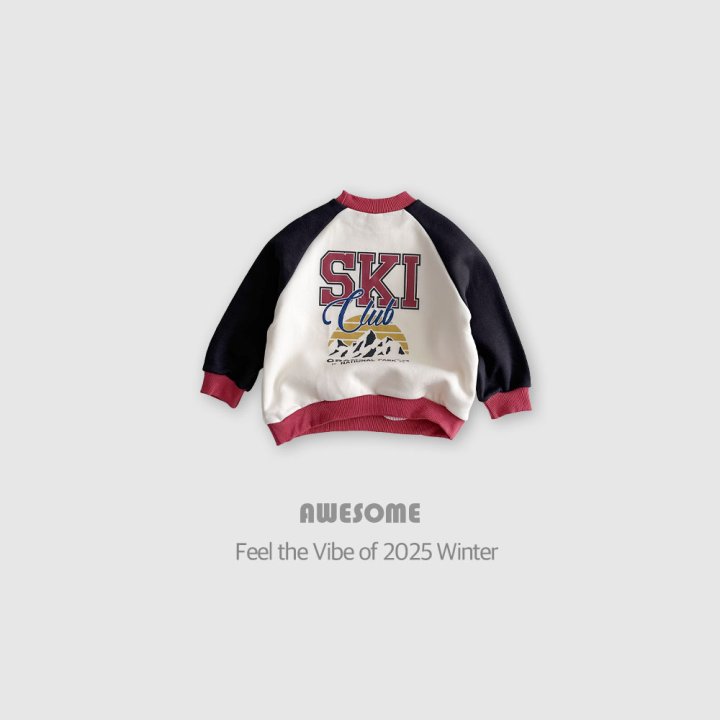 Awesome Bebe - Korean Children Fashion - #kidzfashiontrend - Ski Club Brushed Sweatshirt - 11