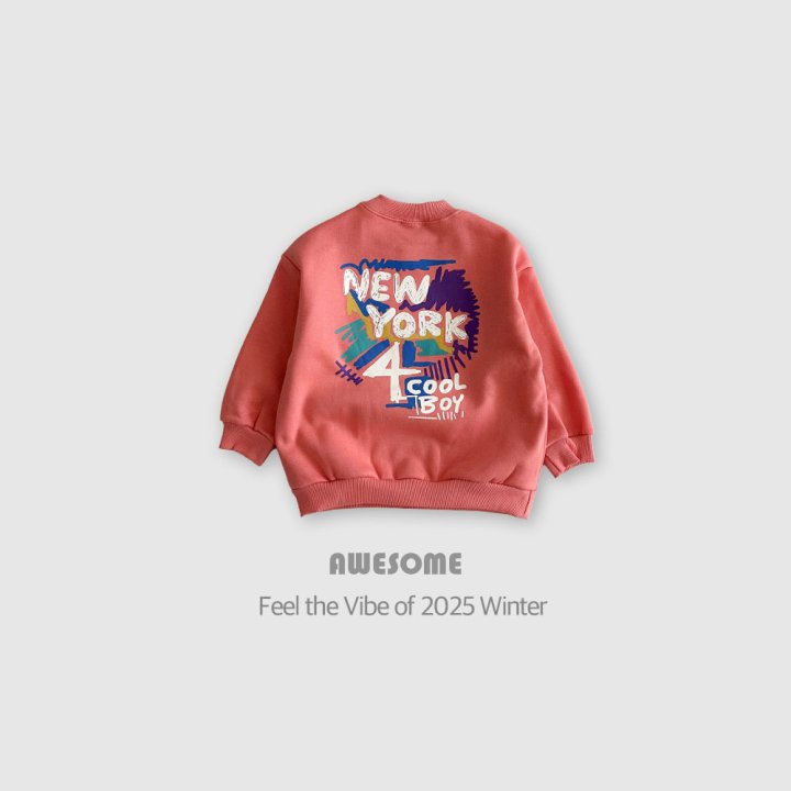 Awesome Bebe - Korean Children Fashion - #kidzfashiontrend - Painting New York Set - 7