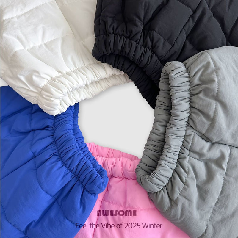 Awesome Bebe - Korean Children Fashion - #littlefashionista - Sledding Padded Pants  - 2