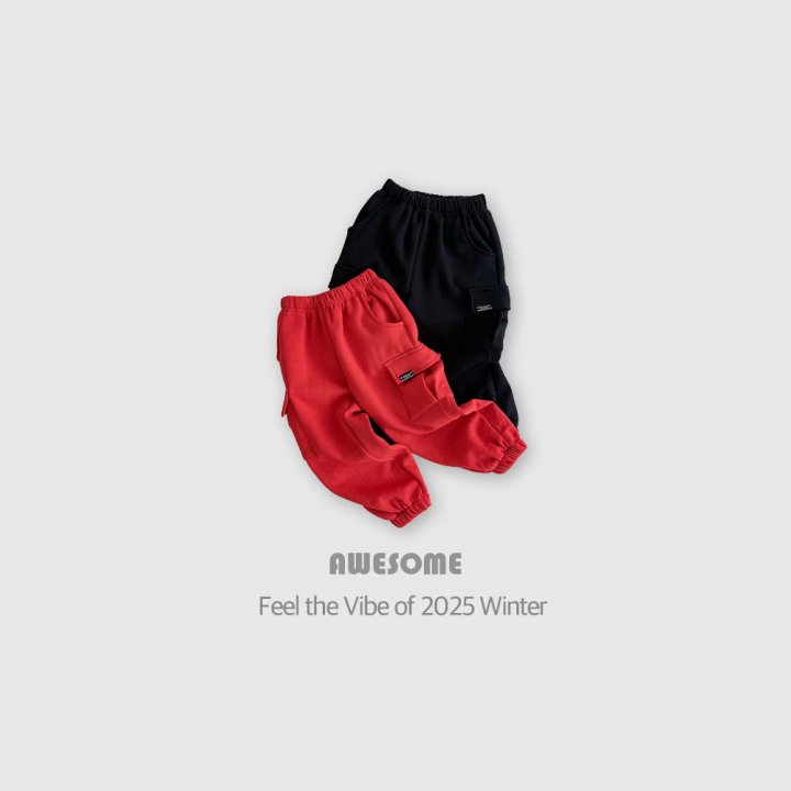 Awesome Bebe - Korean Children Fashion - #littlefashionista - Mex Cargo Jogger Pants - 7