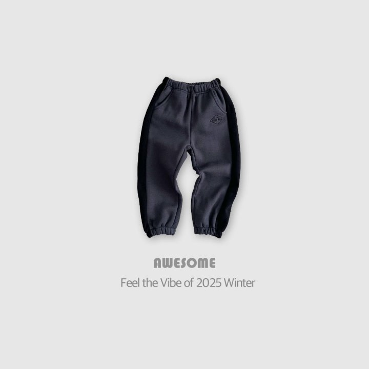 Awesome Bebe - Korean Children Fashion - #minifashionista - Brushed Daily Pants - 8