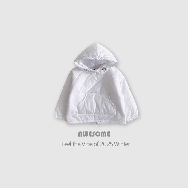 Awesome Bebe - Korean Children Fashion - #prettylittlegirls - Sledding Padded Hoodie - 6