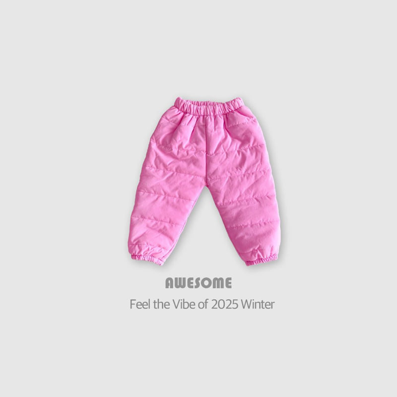Awesome Bebe - Korean Children Fashion - #prettylittlegirls - Sledding Padded Pants  - 5