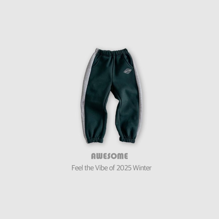 Awesome Bebe - Korean Children Fashion - #prettylittlegirls - Brushed Daily Pants - 9