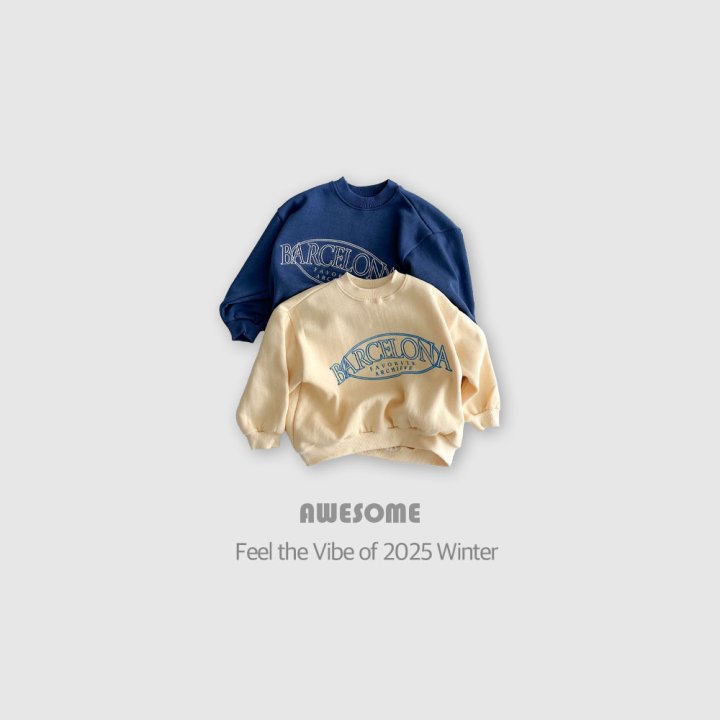 Awesome Bebe - Korean Children Fashion - #prettylittlegirls - Barcelona Brushed Sweatshirt