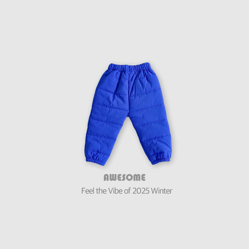 Awesome Bebe - Korean Children Fashion - #stylishchildhood - Sledding Padded Pants  - 8