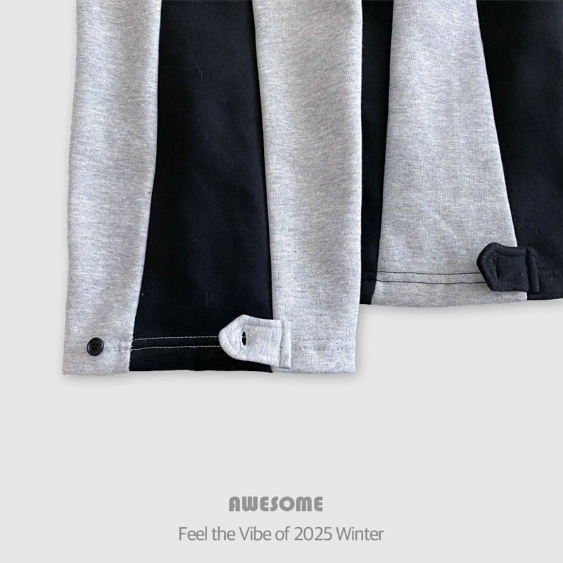 Awesome Bebe - Korean Children Fashion - #todddlerfashion - Button Wide Pants - 10