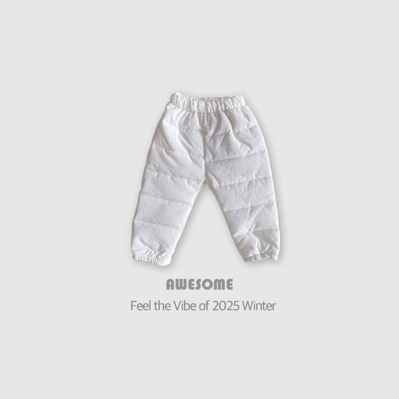 Awesome Bebe - Korean Children Fashion - #todddlerfashion - Sledding Padded Pants  - 6