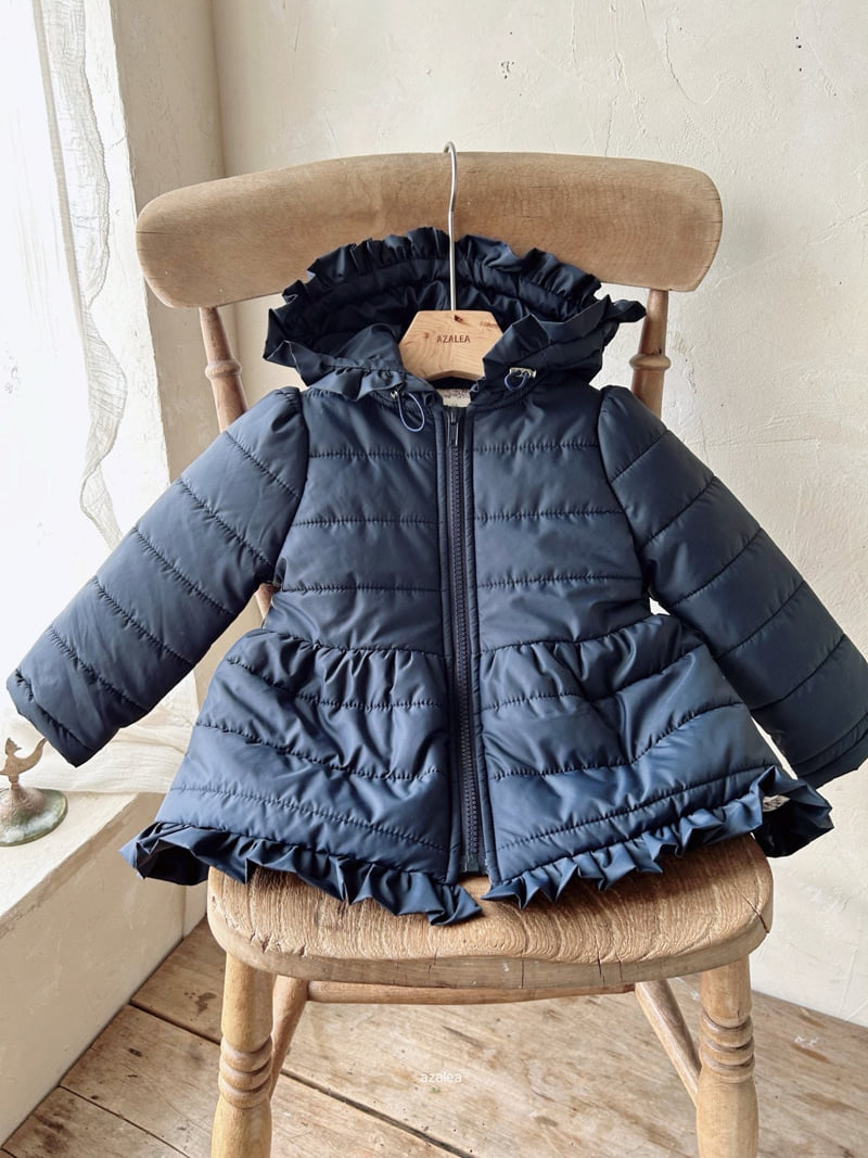Azalea - Korean Children Fashion - #discoveringself - Mondrian Hooded Padding - 10