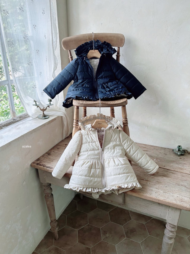 Azalea - Korean Children Fashion - #fashionkids - Mondrian Hooded Padding - 11