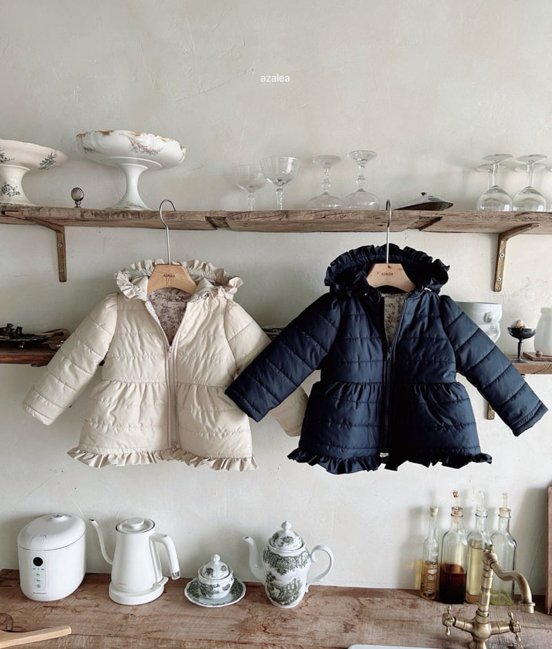 Azalea - Korean Children Fashion - #magicofchildhood - Mondrian Hooded Padding