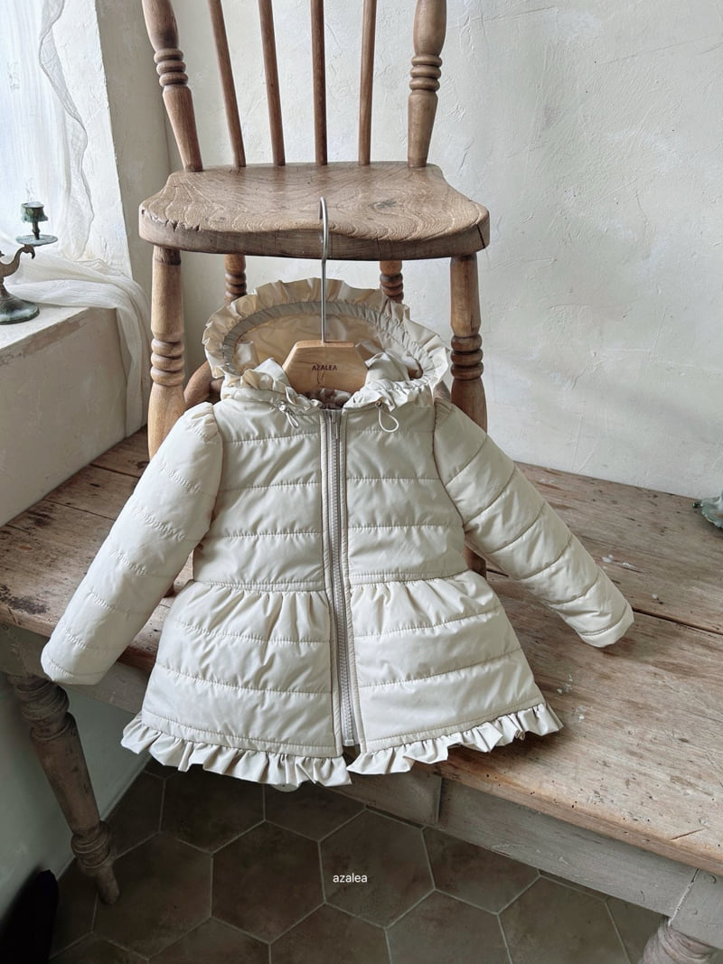 Azalea - Korean Children Fashion - #stylishchildhood - Mondrian Hooded Padding - 6