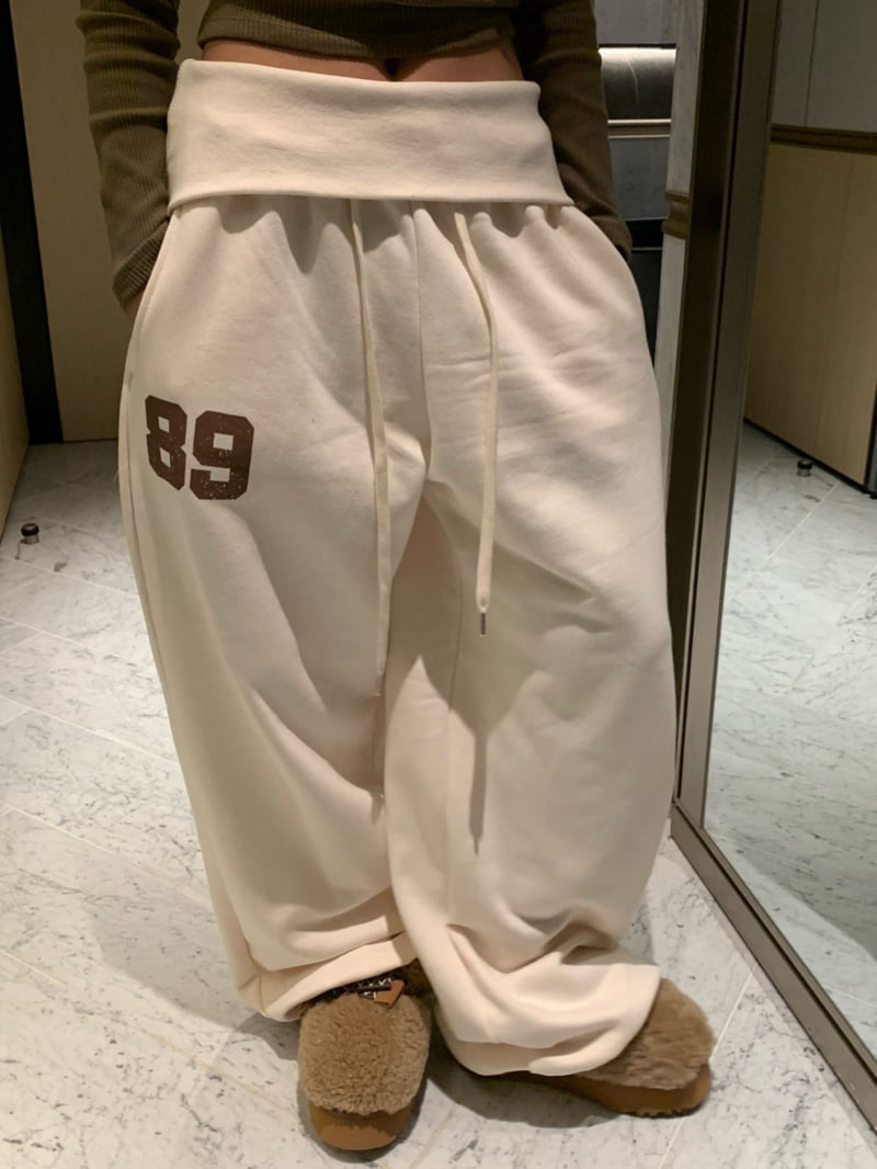 Badcalm - Korean Women Fashion - #momslook - 89 Jogger Pants