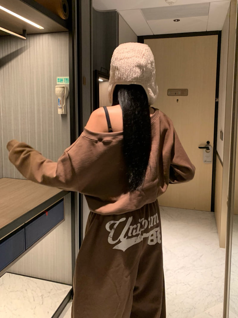 Badcalm - Korean Women Fashion - #momslook - 88 Fleece Sweatshirt - 7