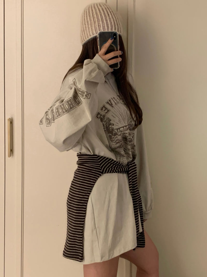 Badcalm - Korean Women Fashion - #momslook - James Pig Tee - 5