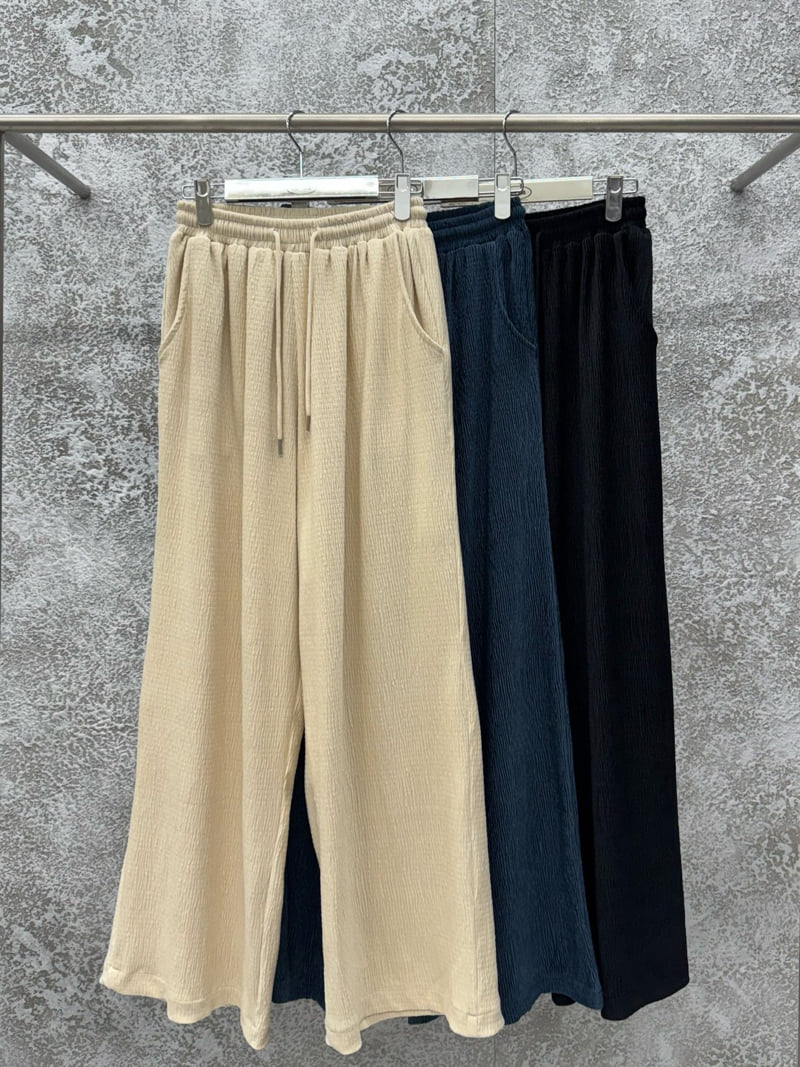 Badcalm - Korean Women Fashion - #momslook - Velvet Pleats Set - 11